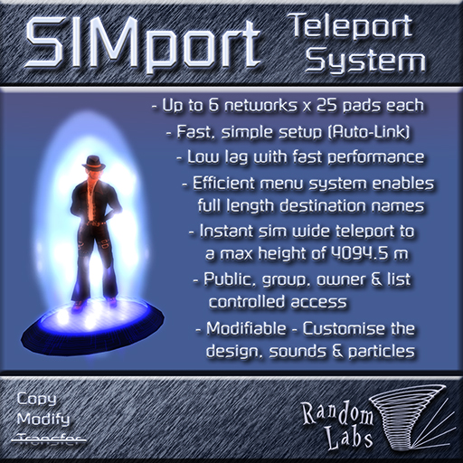 SIMport Teleporter
